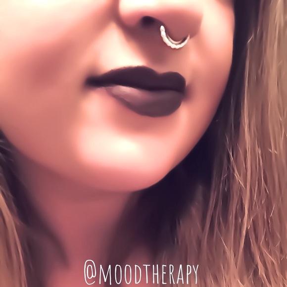 925 Sterling Silver Tribal Ethnic Beaded Seamless Septum Ring Daith Hoop Earring - Picture 6 of 12